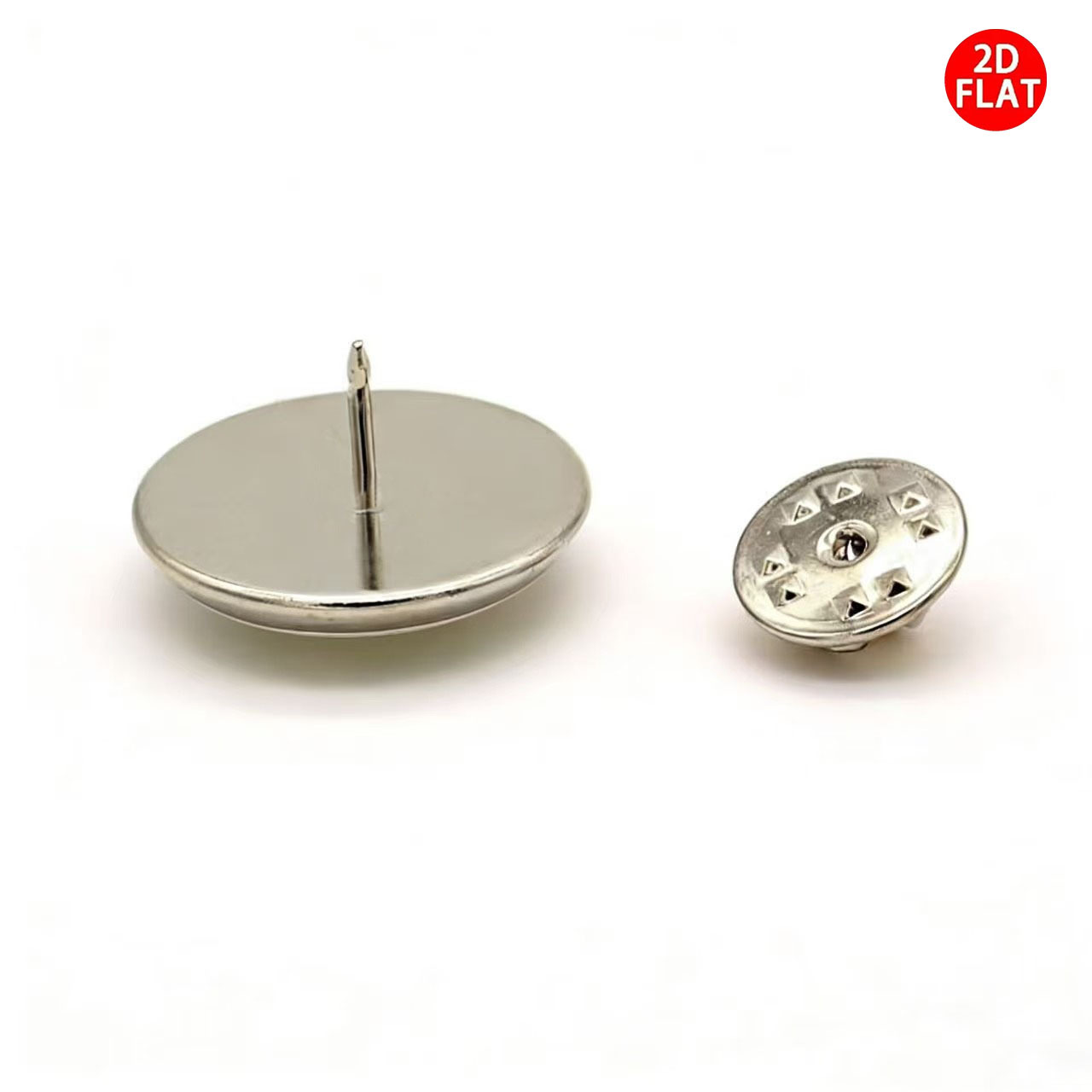 Yin Yang Mandala Pattern Stainless Steel Brooch